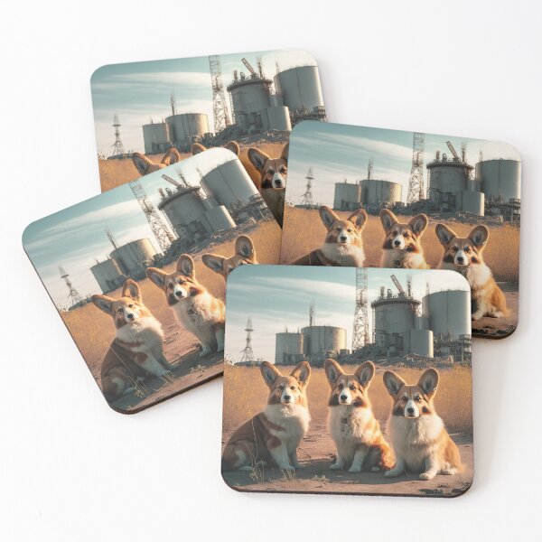 Item preview, Chernobyl Dogs, Poster designed and sold by CosmicCritters.
