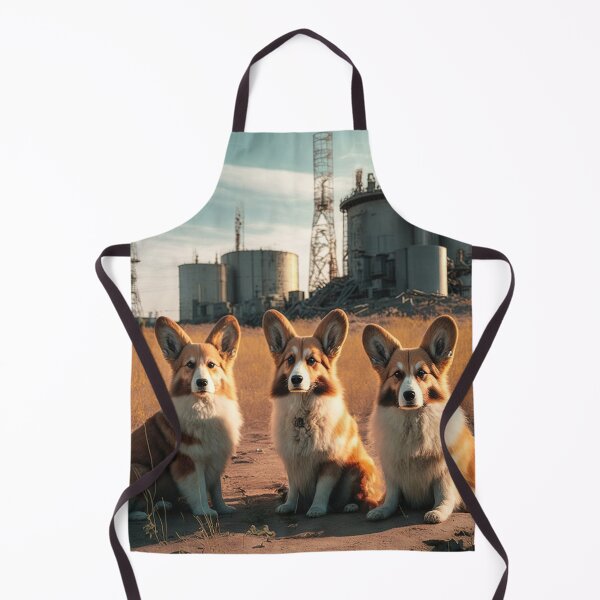 Aperçu de l'œuvre Chiens de Tchernobyl, Affiche créée et vendue par CosmicCritters.