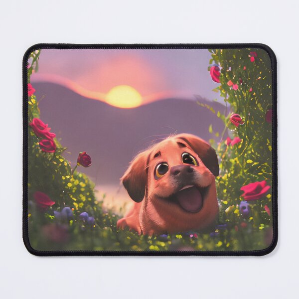 Item preview, Dogs at Sunset: A Pixar-Style designed and sold by Iqury.