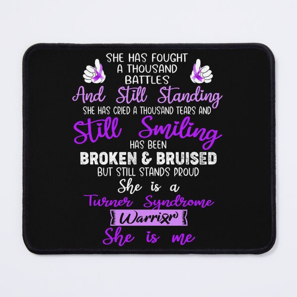 Item preview, Turner Syndrome Warrior SHE IS ME - Support Turner Syndrome Fighter Gifts designed and sold by Berriosly.