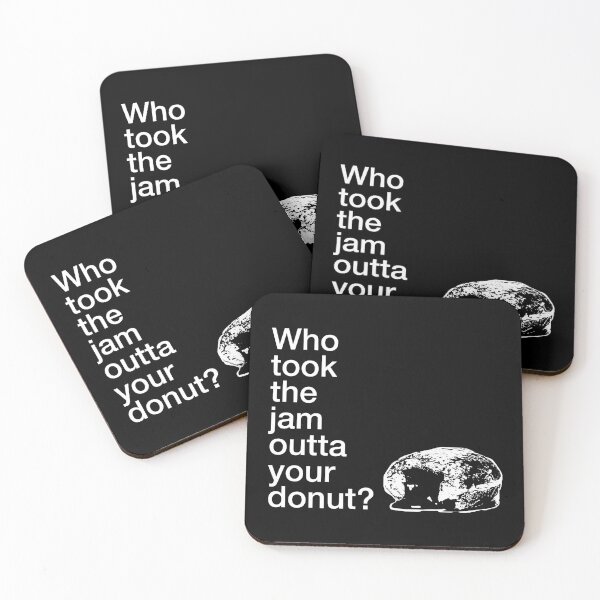 Item preview, Who took the jam outta your donut? designed and sold by arttochoke.