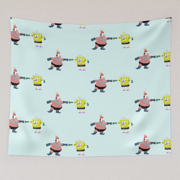 Item preview, Spongebob and Patrick as Mermaid Man and Barnacle Boy designed and sold by Illustrationsbyv .