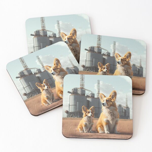 Item preview, Dogs of Chernobyl, Poster designed and sold by CosmicCritters.