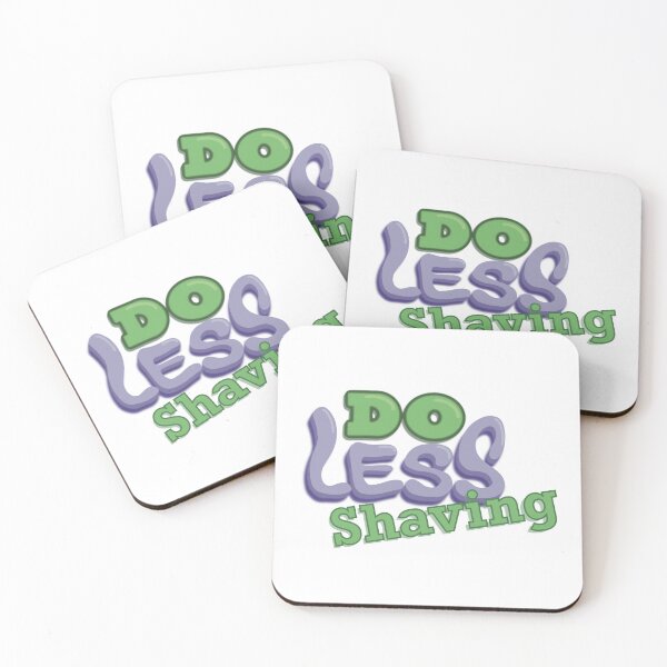 Item preview, Do Less Shaving  designed and sold by OddDuckCreation.