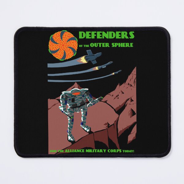 Item preview, Battletech - Alliance Military Corps poster "Defenders of the Outer Sphere" designed and sold by Digital Nettle Tea.