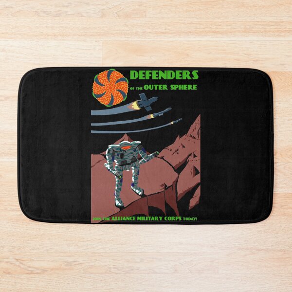 Item preview, Battletech - Alliance Military Corps poster "Defenders of the Outer Sphere" designed and sold by Digital Nettle Tea.