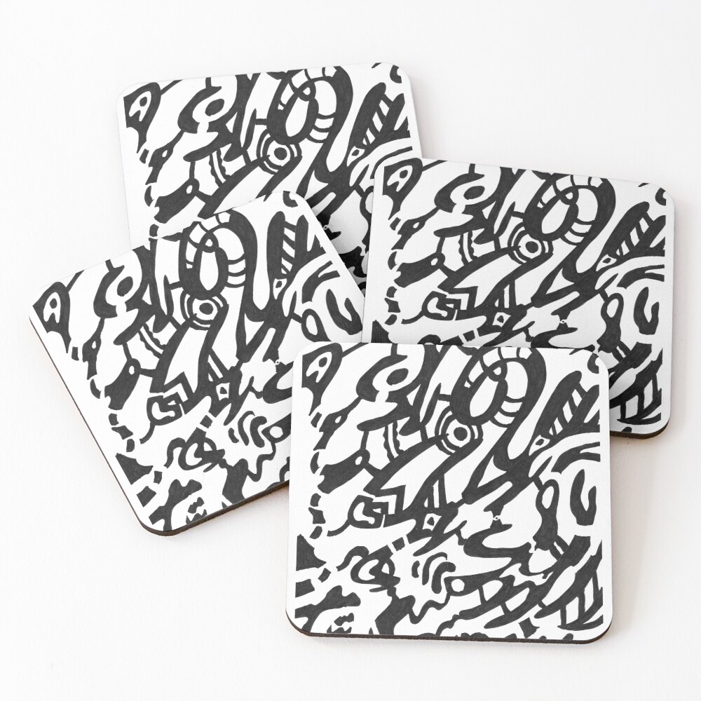 Item preview, Coasters (Set of 4) designed and sold by RLMdesignes.