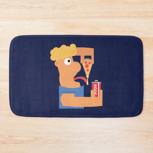 Item preview, I Love Eating Pizza With Soda Funny Meme Pure Joy Happiness Pizzaholic Art Work LOL designed and sold by doseofwin.
