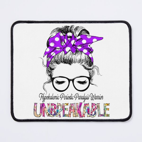 Item preview, Hypokalemic Periodic Paralysis Warrior - UNBREAKABLE - Hypokalemic Periodic Paralysis Ribbon designed and sold by Tifrop.