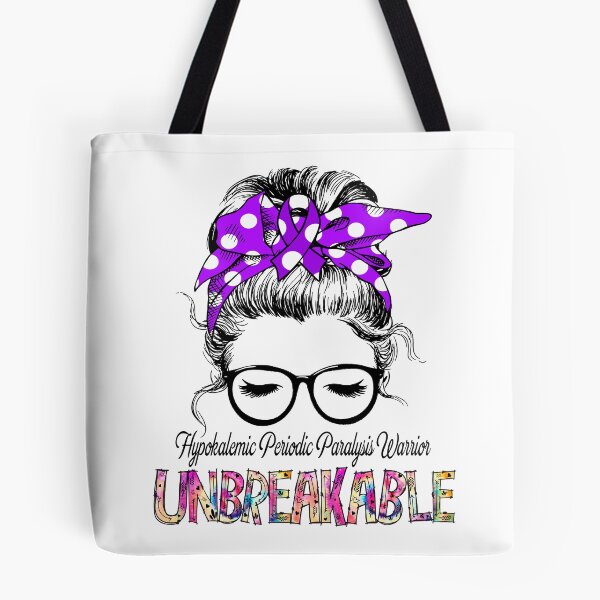 Item preview, Hypokalemic Periodic Paralysis Warrior - UNBREAKABLE - Hypokalemic Periodic Paralysis Ribbon designed and sold by Tifrop.