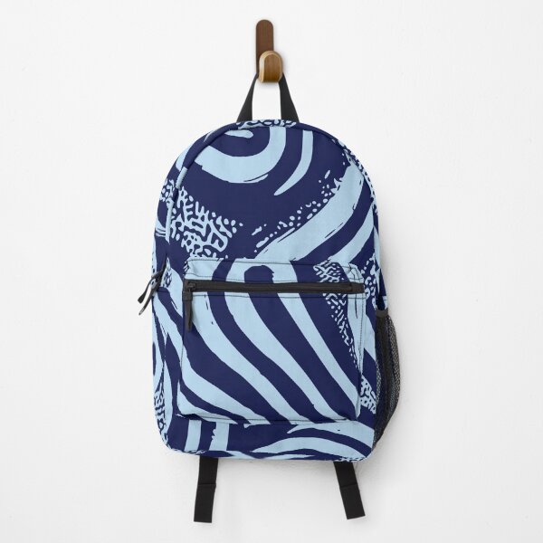 Item preview, Nile, Geometric Design In Sky Blue, And Blue. designed and sold by I-Desire.