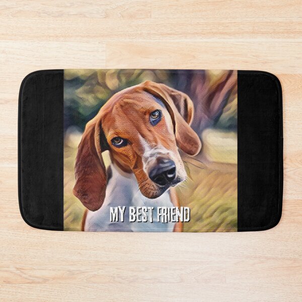Item preview, My Best Friend is a Foxhound designed and sold by It's On Backwards.