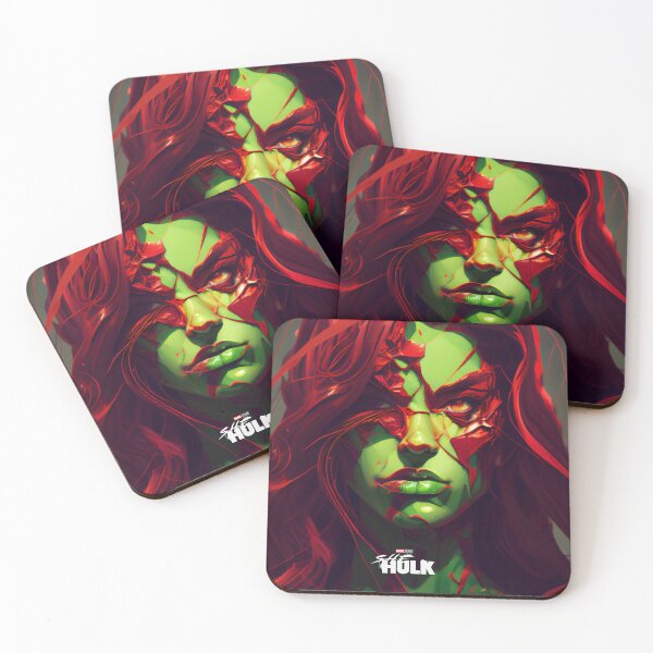 Item preview, Red She Hulk - Red She-Hulk Poster. designed and sold by The-Dark-Art.