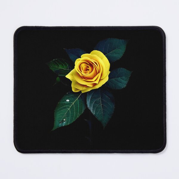 Item preview, Yellow rose flower artwork designed and sold by gramizzia.