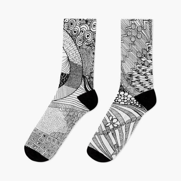 Item preview, Zentangle drawing designed and sold by Kreajo.