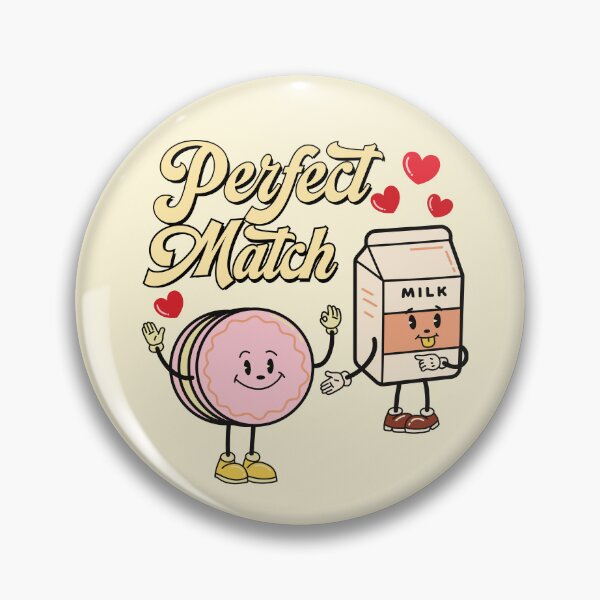 Item preview,  Perfect match valentine cute retro vintage Valentine design designed and sold by DesignsbyMona.
