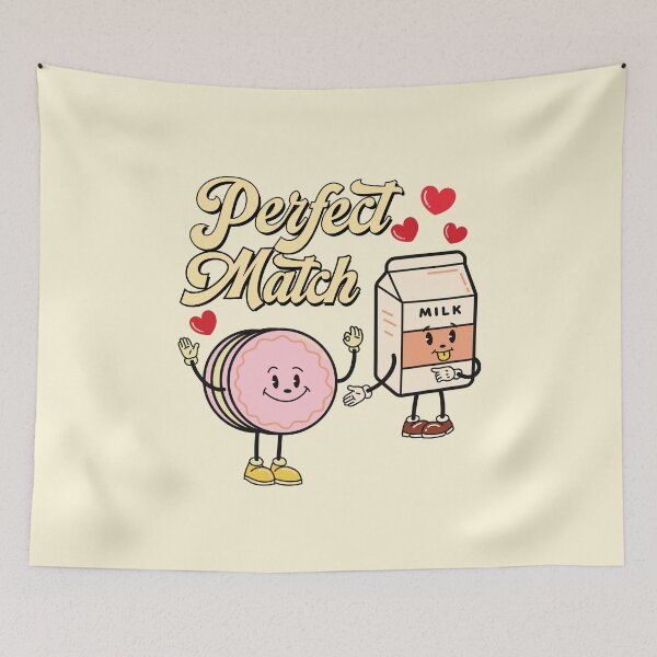 Item preview,  Perfect match valentine cute retro vintage Valentine design designed and sold by DesignsbyMona.