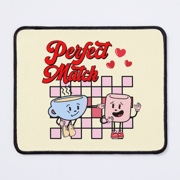 Item preview,  Perfect match valentine cute retro vintage Valentine design designed and sold by DesignsbyMona.