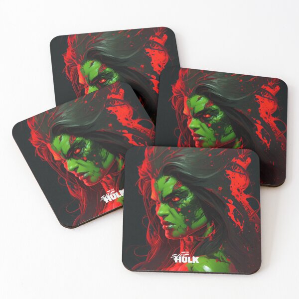 Item preview, Red She Hulk - Red She-Hulk Poster. designed and sold by The-Dark-Art.