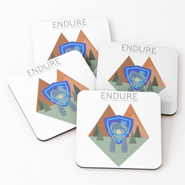 Item preview, Battletech - Free Rasalhague Republic poster "Endure" (English version) designed and sold by Digital Nettle Tea.
