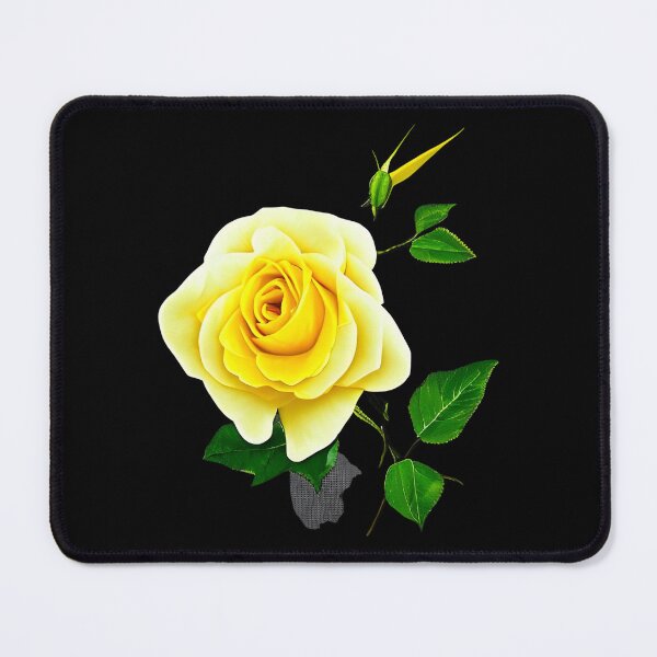 Item preview, Yellow rose flower artwork designed and sold by gramizzia.