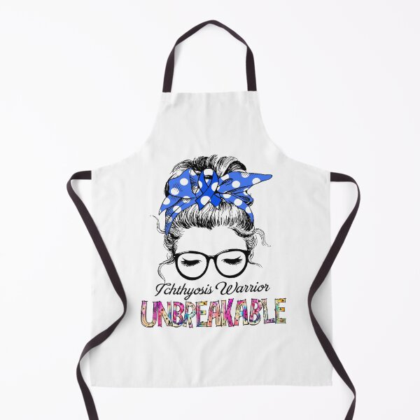 Item preview, Ichthyosis Warrior - UNBREAKABLE - Ichthyosis Ribbon designed and sold by Tifrop.