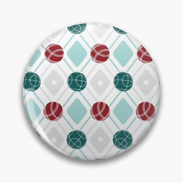 Item preview, bocce argyle pattern designed and sold by kspfeif.