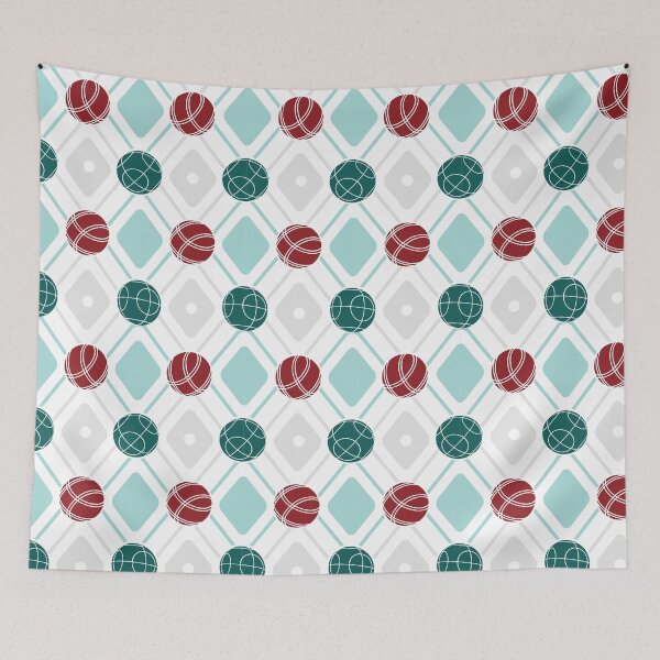 Item preview, bocce argyle pattern designed and sold by kspfeif.