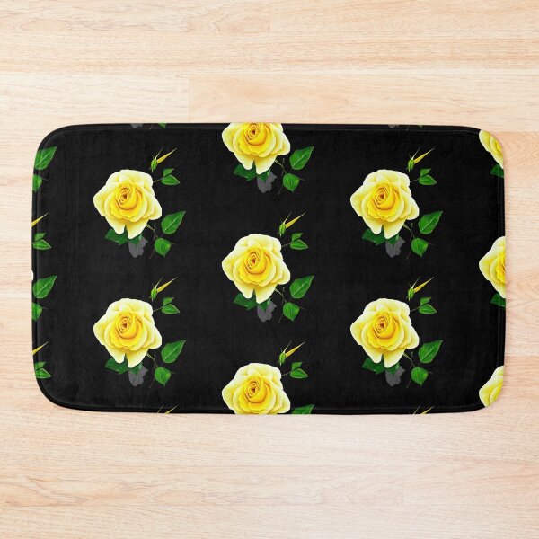 Item preview, Yellow rose flower artwork designed and sold by gramizzia.