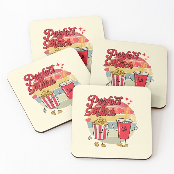 Item preview, Perfect match valentine cute retro vintage Valentine design designed and sold by DesignsbyMona.