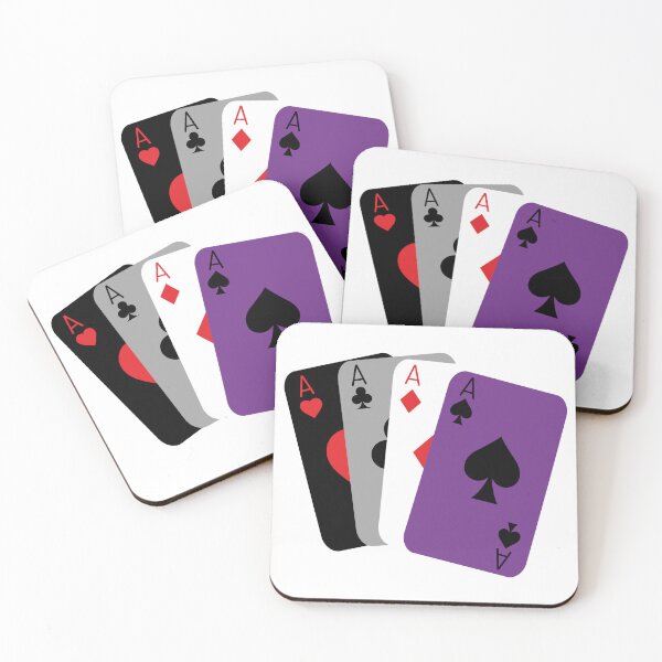 Item preview, Four aces playing cards designed and sold by shaybosh.