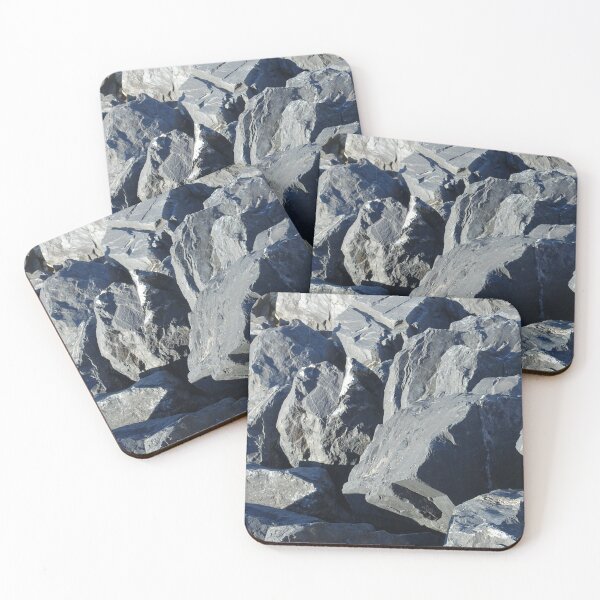 Item preview, Grey Rocks of Normandy- Natural pattern designed and sold by Frédérique de Paus.