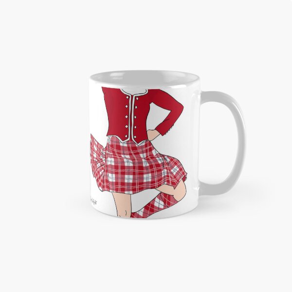 Item preview, Highland Dancer Red Kilt designed and sold by LizCaityArt.