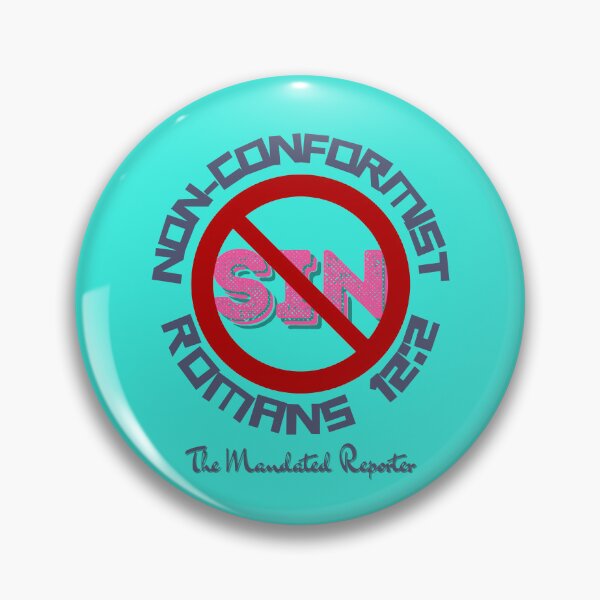 Item preview, Non-Conformist | Romans 12:2 - Aqua designed and sold by TheReporter1.