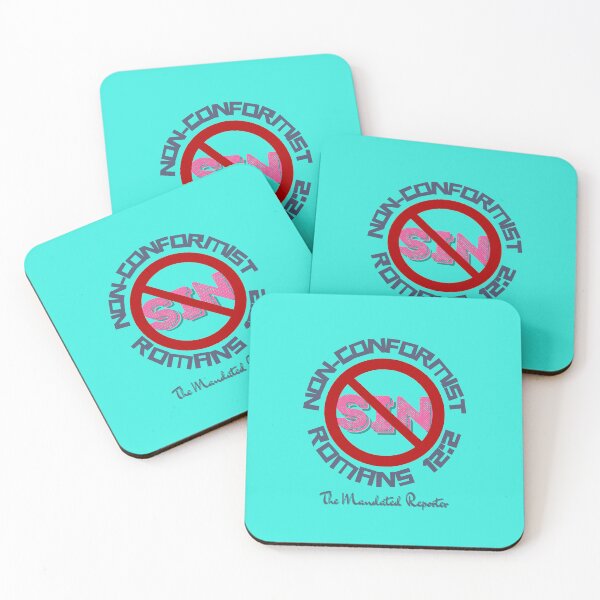 Item preview, Non-Conformist | Romans 12:2 - Aqua designed and sold by TheReporter1.