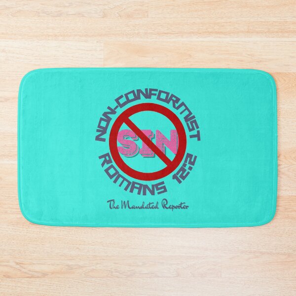 Item preview, Non-Conformist | Romans 12:2 - Aqua designed and sold by TheReporter1.