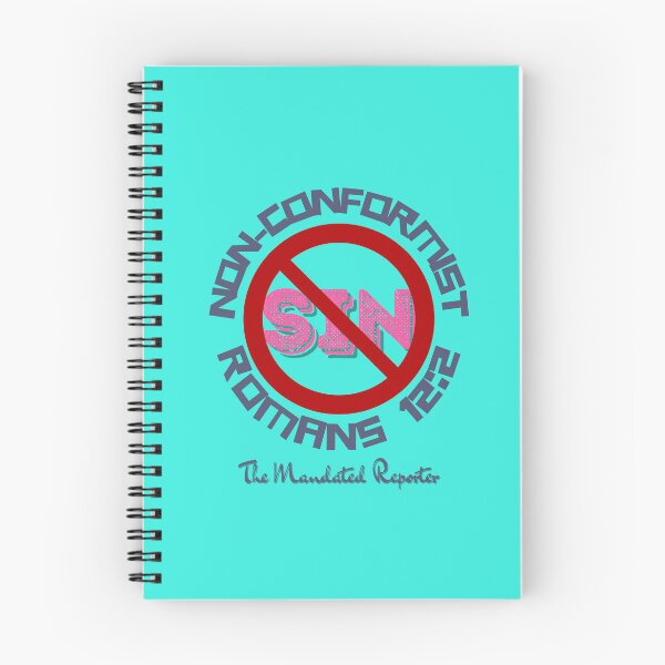 Item preview, Non-Conformist | Romans 12:2 - Aqua designed and sold by TheReporter1.