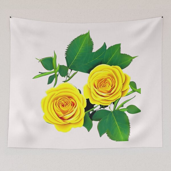 Item preview, Yellow rose flower designed and sold by gramizzia.