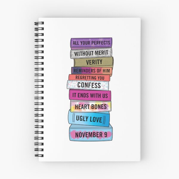 Item preview, Colleen Hoover Book Stack designed and sold by Sarah Swiftie.