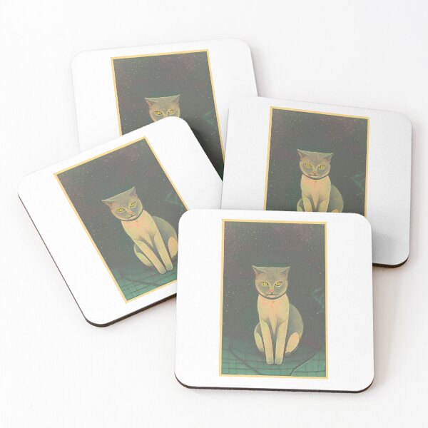 Item preview, Korat cat designed and sold by GroovyDino.