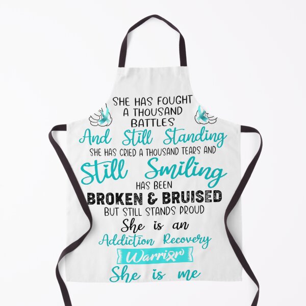 Item preview, Addiction Recovery Warrior SHE IS ME - Support Addiction Recovery Fighter Gifts designed and sold by Berriosly.