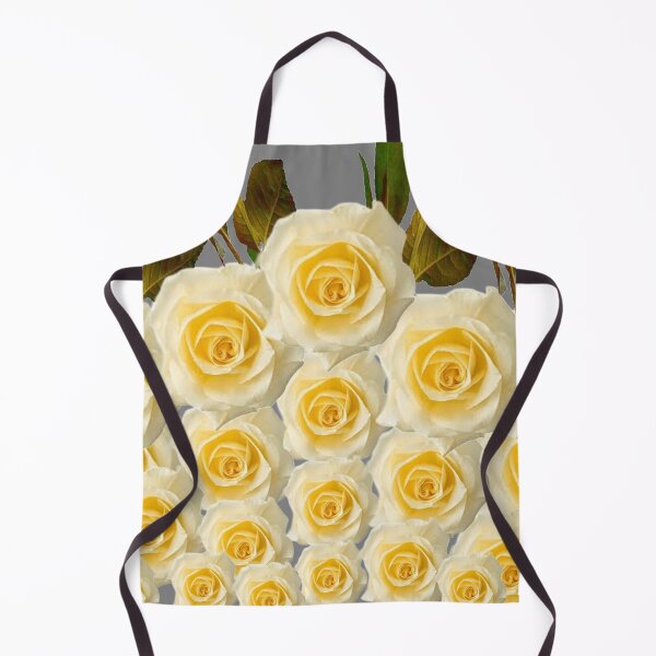 Item preview, YELLOW ROSE GARDEN DESIGN GREY ART designed and sold by sharlesart.