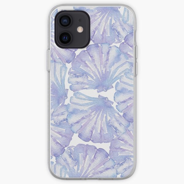 Shell Ya Later - Purple Seashells iPhone Soft Case
