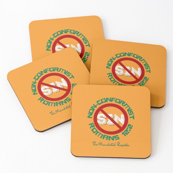 Item preview, Non-Conformist | Romans 12:2 - Tangerine  designed and sold by TheReporter1.