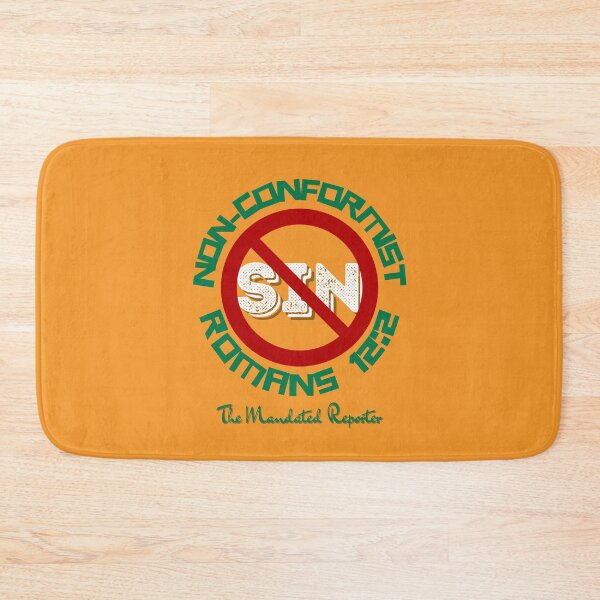 Item preview, Non-Conformist | Romans 12:2 - Tangerine  designed and sold by TheReporter1.