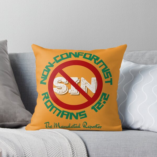 Item preview, Non-Conformist | Romans 12:2 - Tangerine  designed and sold by TheReporter1.