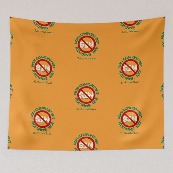 Item preview, Non-Conformist | Romans 12:2 - Tangerine  designed and sold by TheReporter1.