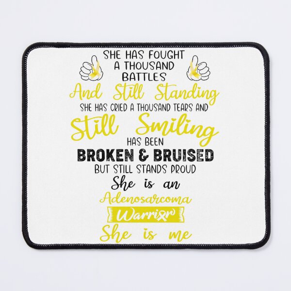 Item preview, Adenosarcoma Warrior SHE IS ME - Support Adenosarcoma Fighter Gifts designed and sold by Berriosly.