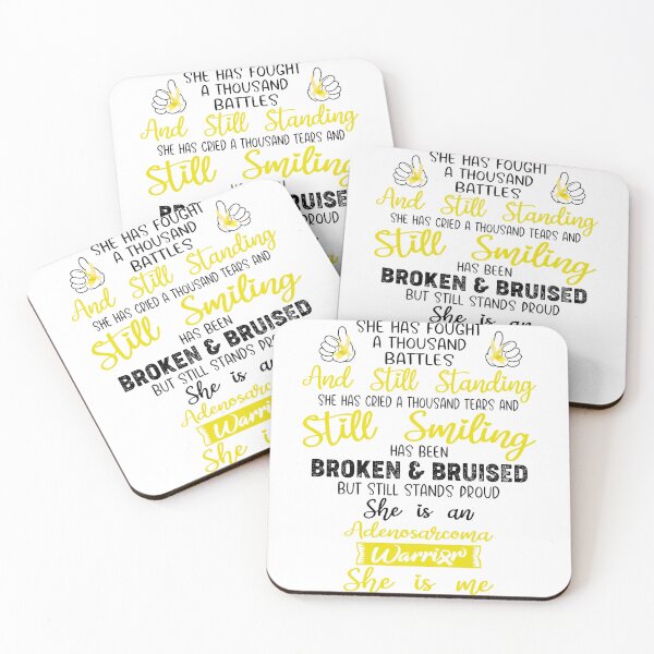Item preview, Adenosarcoma Warrior SHE IS ME - Support Adenosarcoma Fighter Gifts designed and sold by Berriosly.