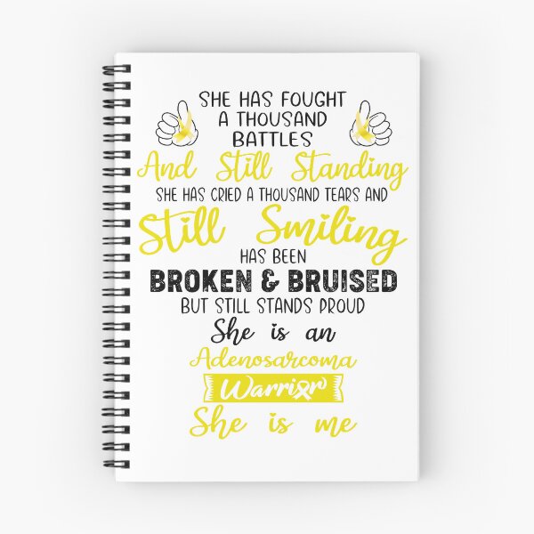 Item preview, Adenosarcoma Warrior SHE IS ME - Support Adenosarcoma Fighter Gifts designed and sold by Berriosly.